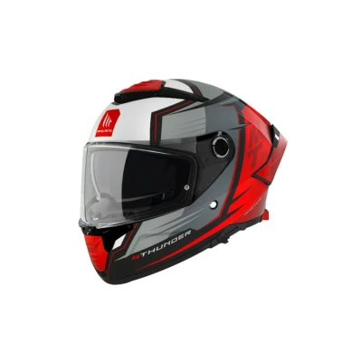 Kép: Teljes Arcú Sisak MT Helmets Thunder 4 SV Pental piros / szürke M