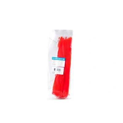 Kép: Rilsan Kábelkötözők x100 3,6x250mm piros