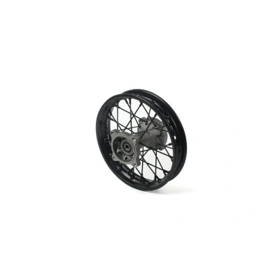Kép: Hátsó Kerék / Felni acél 15mm tengely 10&#039;&#039; Pit Bike Dirt fekete