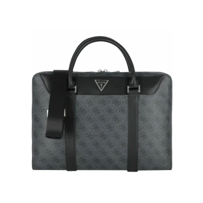 Kép: Guess Vezzola DOC CASE Unisex Aktatáska, Méret: One Size, Schwarz