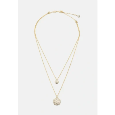 Kép: Swarovski Meteora Nyaklánc, Méret: One Size, Crystal/gold shiny/white