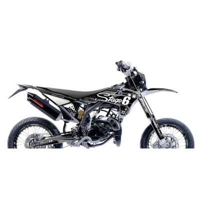 Kép: Grafikai készlet Fantic XM 50 2017 2022 Stage6 fekete