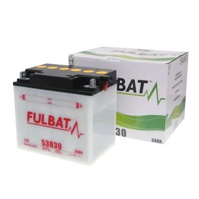 Kép: Fulbat 53030 / Y60 N30L A DRY száraz akkumulátor + savcsomag