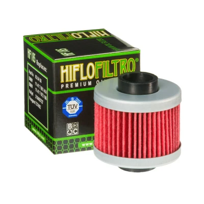 Kép: Olajszűrő Hiflofiltro HF185 Aprilia Scarabeo 125 200 cc / Peugeot Elystar