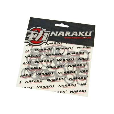 Kép: Alumínium tömítőgyűrűk Naraku 16x22x1.5mm 50 darab