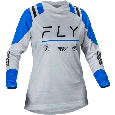 Kép: FLY RACING F 16 Női Mez Sarki Szürke/Kék