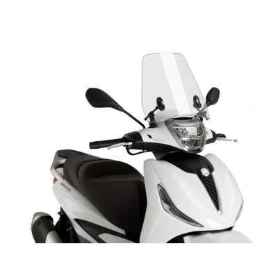 Kép: Szélvédő Puig Urban átlátszó / tiszta Piaggio Beverly 300, 400 azaz 2021 hez