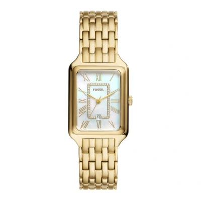 Kép: Fossil Analog Quarz Óra, Méret: One Size, Gold coloured