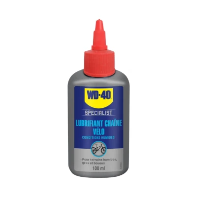 Kép: WD 40 Specialist Bike Nedves Lánc Kenőanyag 100ml