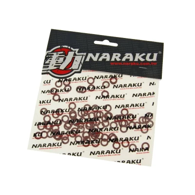 Kép: Rostos tömítőgyűrűk Naraku 5x9x1mm 100 darab