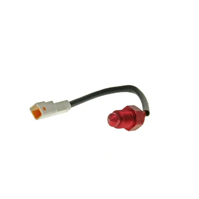 Kép: Hőfokmérő szenzor Koso 0 250C M10xP1.25 adapter fehér csatlakozó