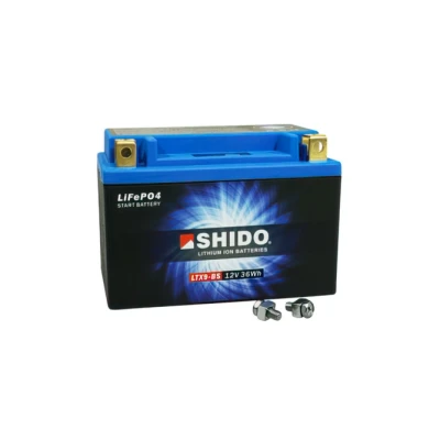 Kép: Shido 12V 3 Ah LTX9 BS lítium ion akkumulátor kész használatra