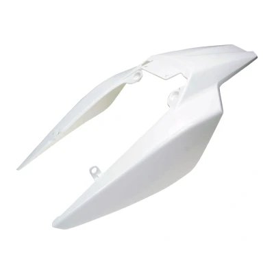 Kép: Hátsó burkolat OEM fehér Derbi Senda 2011 , Gilera RCR, SMT