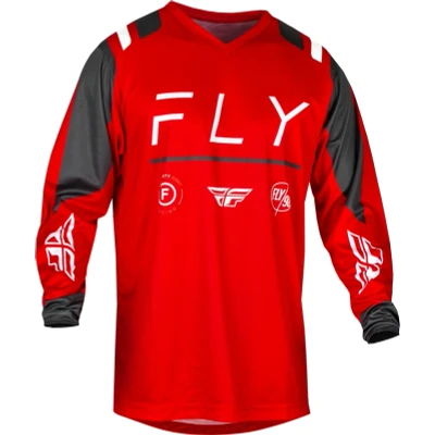 Kép: FLY RACING F 16 Mez Piros/Szén/Színű Fehér