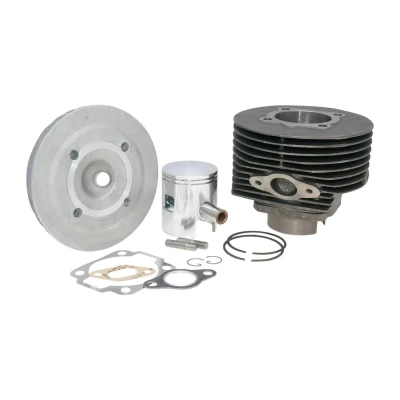Kép: Polini sport öntöttvas hengerszett 130cc 57mm Vespa 125 ETS, PK, Primavera 2 ütemű, ET3 XL