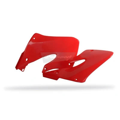 Kép: POLISPORT hűtőburkolatok piros színben Honda CRF250R/CRF450R hez
