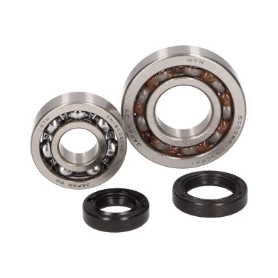 Kép: Főtengelycsapágy szett Aprilia Scarabeo, Piaggio Liberty, Zip, Vespa ET4 50 4T (4 ütemű) (1st series, 25mm bearing seat)