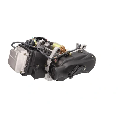 Kép: Motor komplett rövid blokk, 743mm hajtószíj GY6 125cc 152QMI
