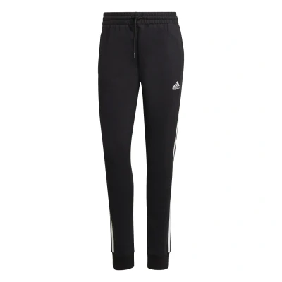 Kép: adidas Sportswear Essentials 3 Stripes French Terry Cuffed Tréningruha alsók, Méret: XL, Black/white