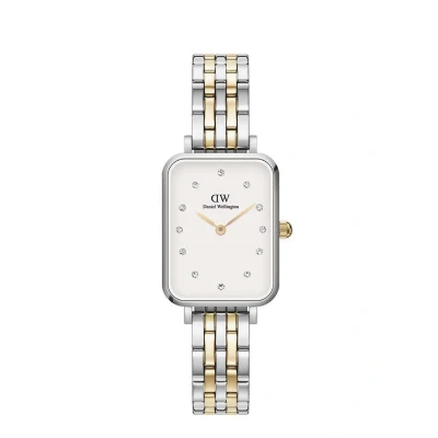 Kép: Daniel Wellington Quadro Lumine 5 LINK Twotone Óra silvercoloured, Méret: One Size, Silver coloured