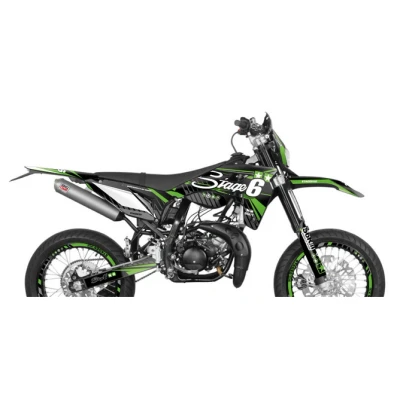 Kép: Grafikai készlet Sherco SM R 50 2018 utáni Stage6 Zöld
