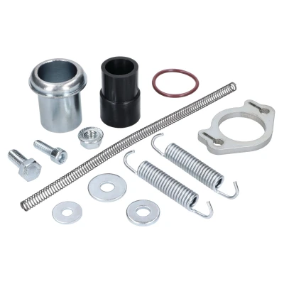 Kép: Szerelőszett Tecnigas E NOX / EVO kipufogó Derbi Senda 2000 hez, Aprilia RX, SX, Gilera RCR, SMT, RCR hez