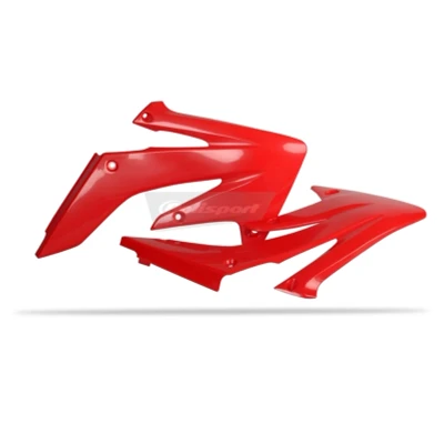 Kép: POLISPORT Hűtőrácsok Piros Honda CRF250R