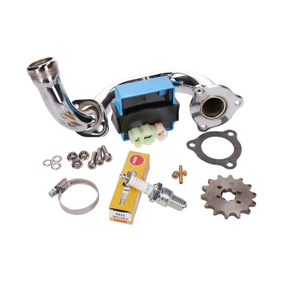 Kép: Dethrottle kit CDI állítható / krómozott gyűjtőcső Derbi Senda, Aprilia RX, SX, Gilera RCR, SMT 2018 (Euro4)