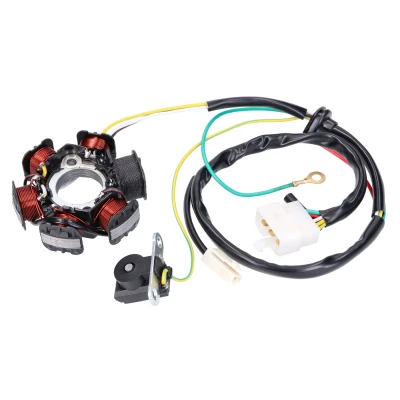 Kép: Generátor állórész (gyújtásalaplap) Kymco DJ, Fever