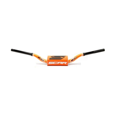 Kép: SCAR O² 28.6mm RC Mini 65/85 magas kormány Grafikus szín: narancs és tartozékai Motor