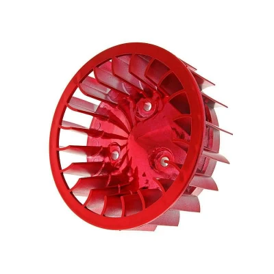 Kép: Ventilátor kerék piros Minarelli fekvőhengeres, Keeway, CPI, 1E40QMB