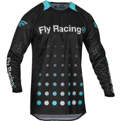 Kép: FLY RACING Evolution DST Strobe Mez Fekete/Elektromos Kék