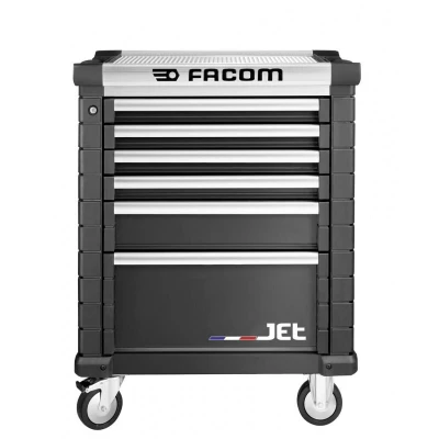 Kép: FACOM Roller Cabinet JET M3 / 6 fiókos szekrény fekete