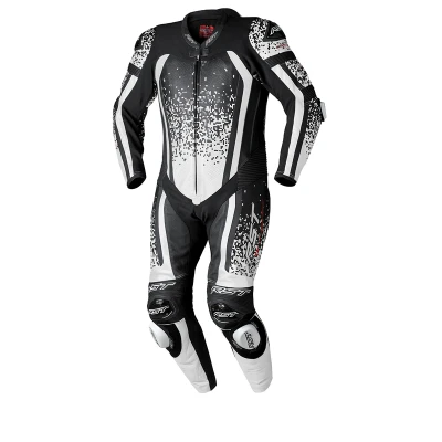 Kép: Rst proseries evo légzsákos férfi motoros versenyöltözet ce fehér/fekete