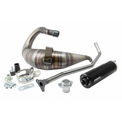 Kép: Kipufogó VOCA Cross Rookie 50/70cc hangtompító fekete Aprilia RX, SX, Derbi Senda, Senda modellekhez
