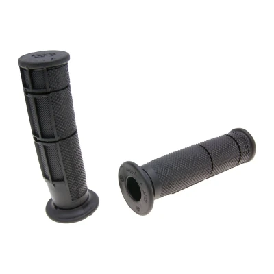 Kép: Domino fél waffle markolat Quad / ATV hüvelykujjgáz 22/22mm fekete