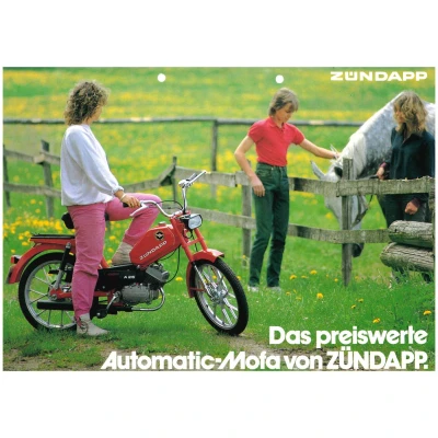 Kép: Prospekt automata Mofa hoz Zündapp tól