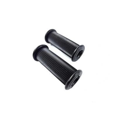 Kép: Lábpárna gumi 2 darab belső átmérő 16,80mm külső perem nélkül 35mm hossz 104mm Hercules K 50, MK Mokickhoz