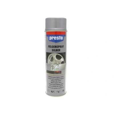Kép: Kerékspray Presto ezüst 500ml