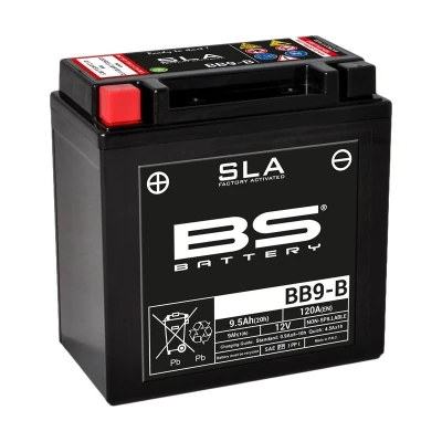 Kép: BS BATTERY SLA Akkumulátor Karbantartásmentes Gyárilag Aktivált BB9 B