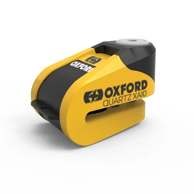 Kép: Oxford xa10 riasztós tárcsazár Ø10mm sárga/fekete