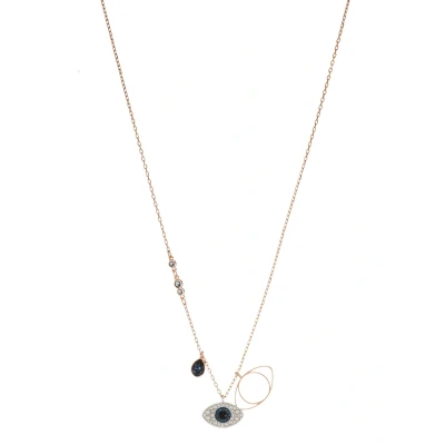 Kép: Swarovski DUO Pendant EVIL EYE Nyaklánc silvercoloured, Méret: One Size, Silver coloured