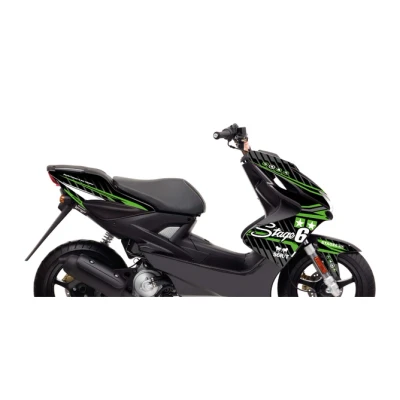 Kép: Grafikai készlet Yamaha Aerox 2013 előtti Stage6 Zöld