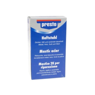 Kép: PRESTO 603901 Fémragasztó Haftstahl 125g 125