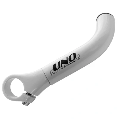Kép: UNO kerékpár markolatvég L:125mm ezüst