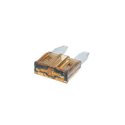 Kép: Mini késes biztosíték lapos 11.1mm 7.5A barna színben