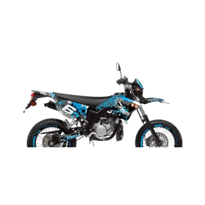 Kép: Grafikai készlet Yamaha DT 50 Stage6 kék / fekete