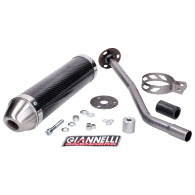 Kép: Giannelli Carbon hátsó hangtompító Derbi Senda R 50 99 09, DRD Edition SM 03 07,
