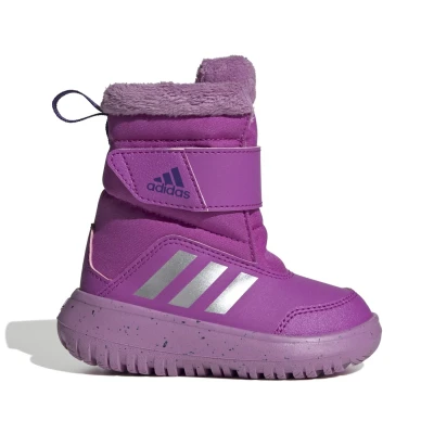Kép: adidas Performance Winterplay Unisex Téli csizmák gyerekeknek, Méret: 26.5, Purple burst/silver metallic/preloved purpleCipő