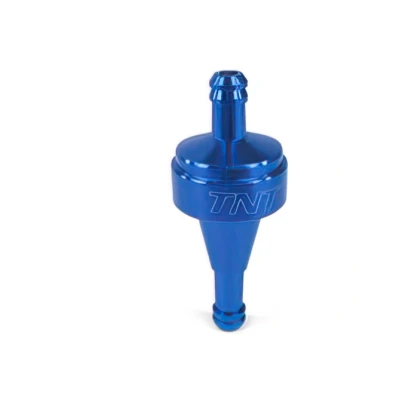 Kép: Üzemanyagszűrő CNC d=6mm kék anodizált